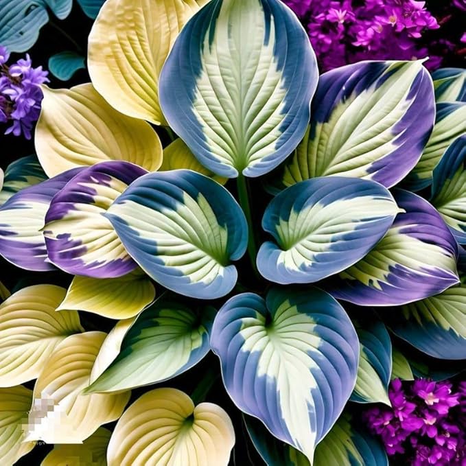 New Rare Multicolor Hosta Seed + 200 Grams